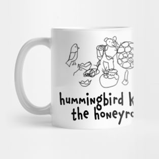 hummingbird kisses the honeyrose Mug